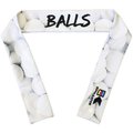 Koolgator KOOLGATOR CW-R-GB1 Cooling Neck Wrap-Golf Balls Design CW-R-GB1